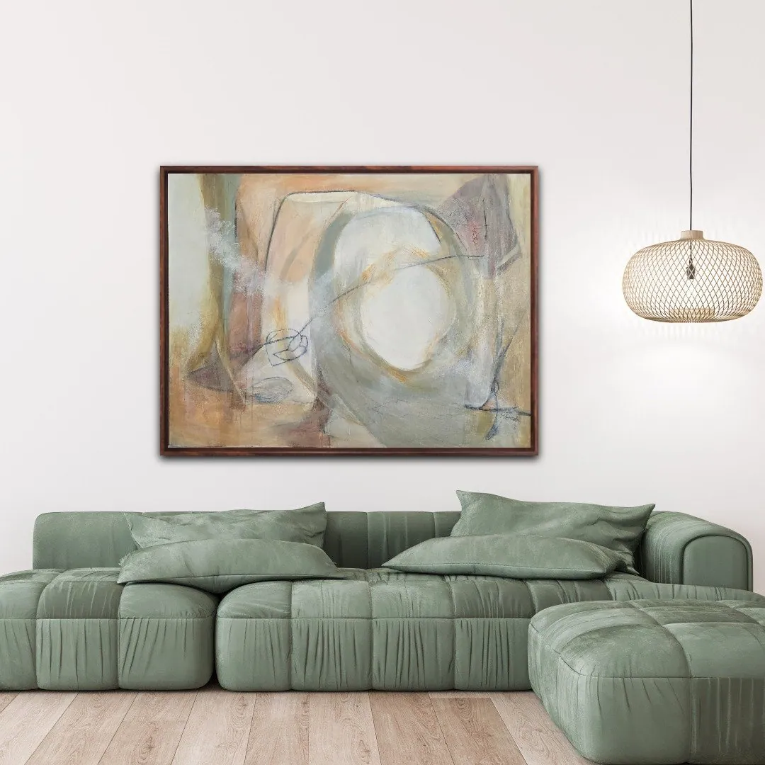 Quietude by Debbi Homola, shown in a room setting
